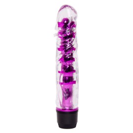 Vibrador personal em silicone jelly - roxo