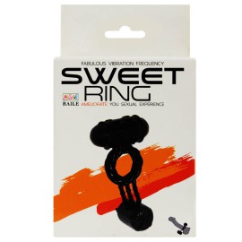 Anel Peniano Sweet Ring - Dupla vibrao